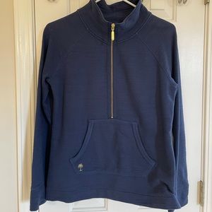 Navy Lilly Pulitzer half zip size xs